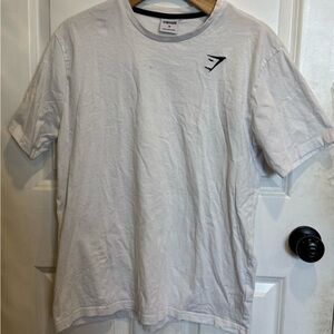 White unisex Gymshark Tee